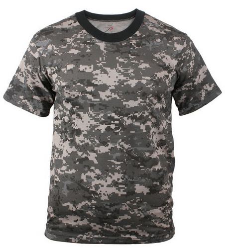 Custom Printed  Rothco Kids Digital Camo T-Shirt - 6773 